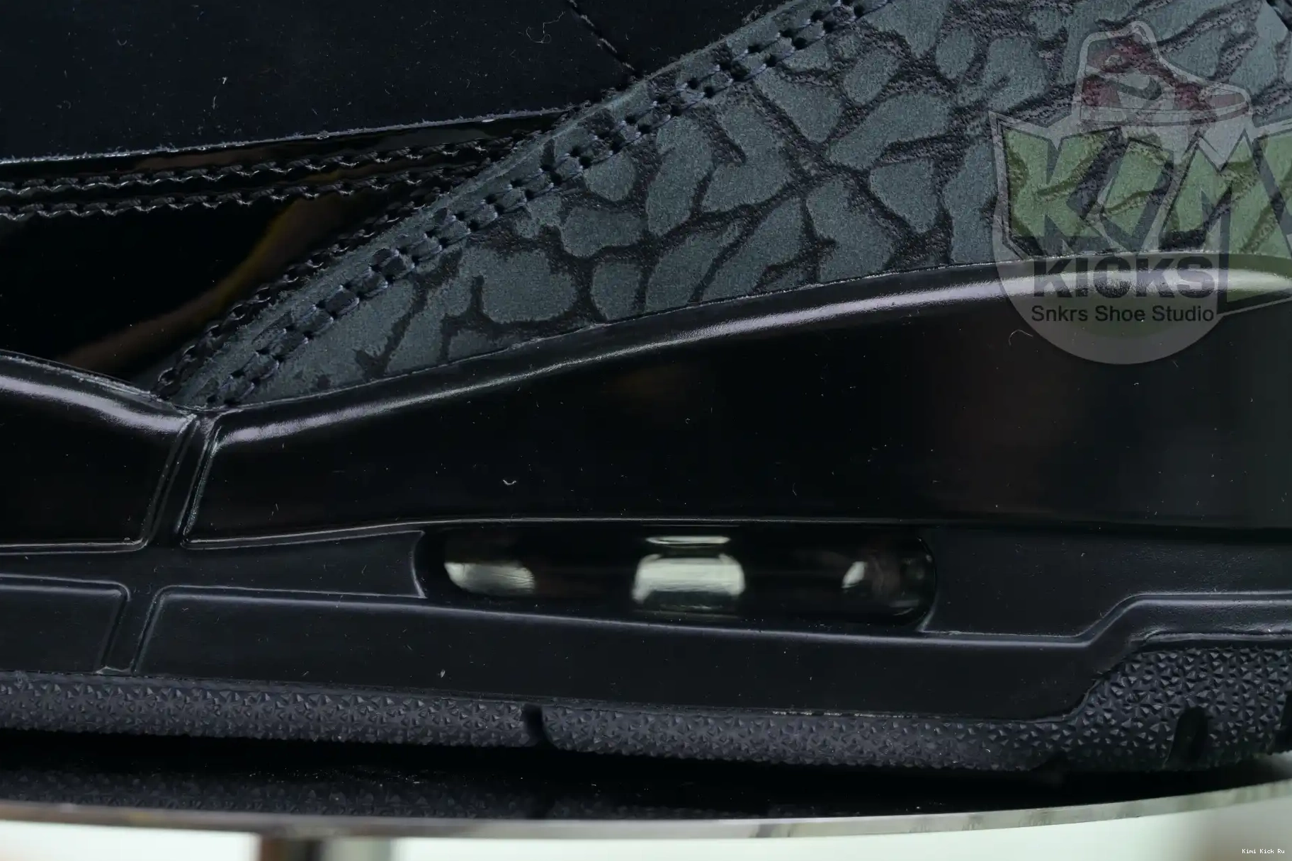 Jordan3“Black Air Jordan Cat” Kimikick 0530